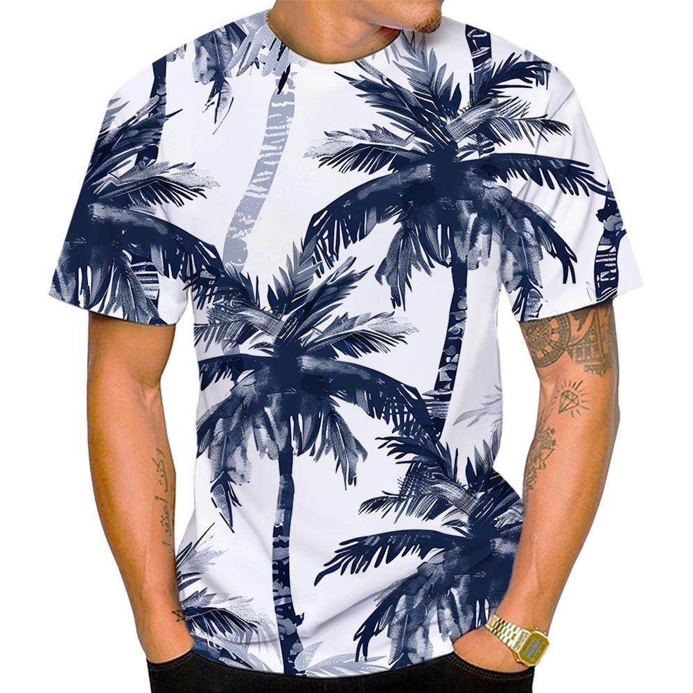 Neuer Resort-Stil Lässige Mode und Komfort Rundhals Herren 3D-Druck T-Shirt Top Sommer Herren Damen Kinder Lustiges T-Shirt 100-6XL