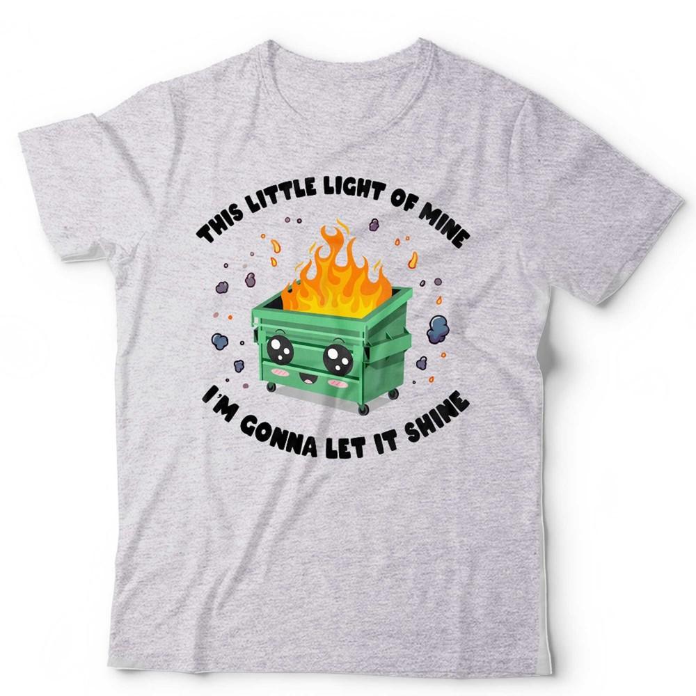 Unisextal Health T Shirt This Little Light Of Mine Unisex Kids Funny Dumpster Fire