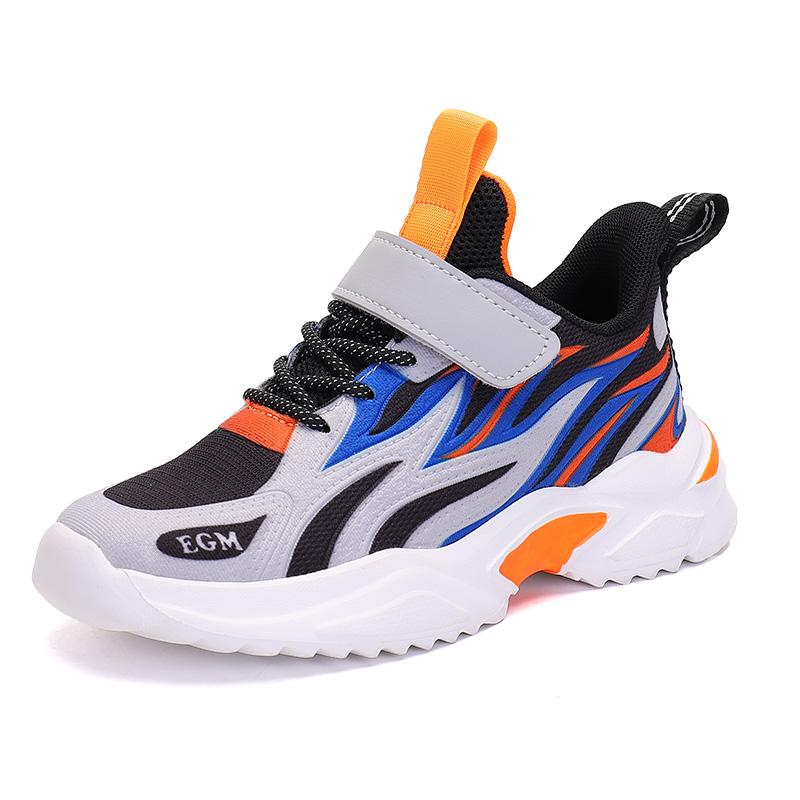 Boy'S Running Sneakers Children'S Sports Shoes Boys Casual Trendy Shoes Lightweight Nonslip Increased Outdoor Shoes