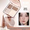 Xixi Sculpting Palette: Fine Powder, Natural Matte, Low Saturation, Ideal for Beginners and Students