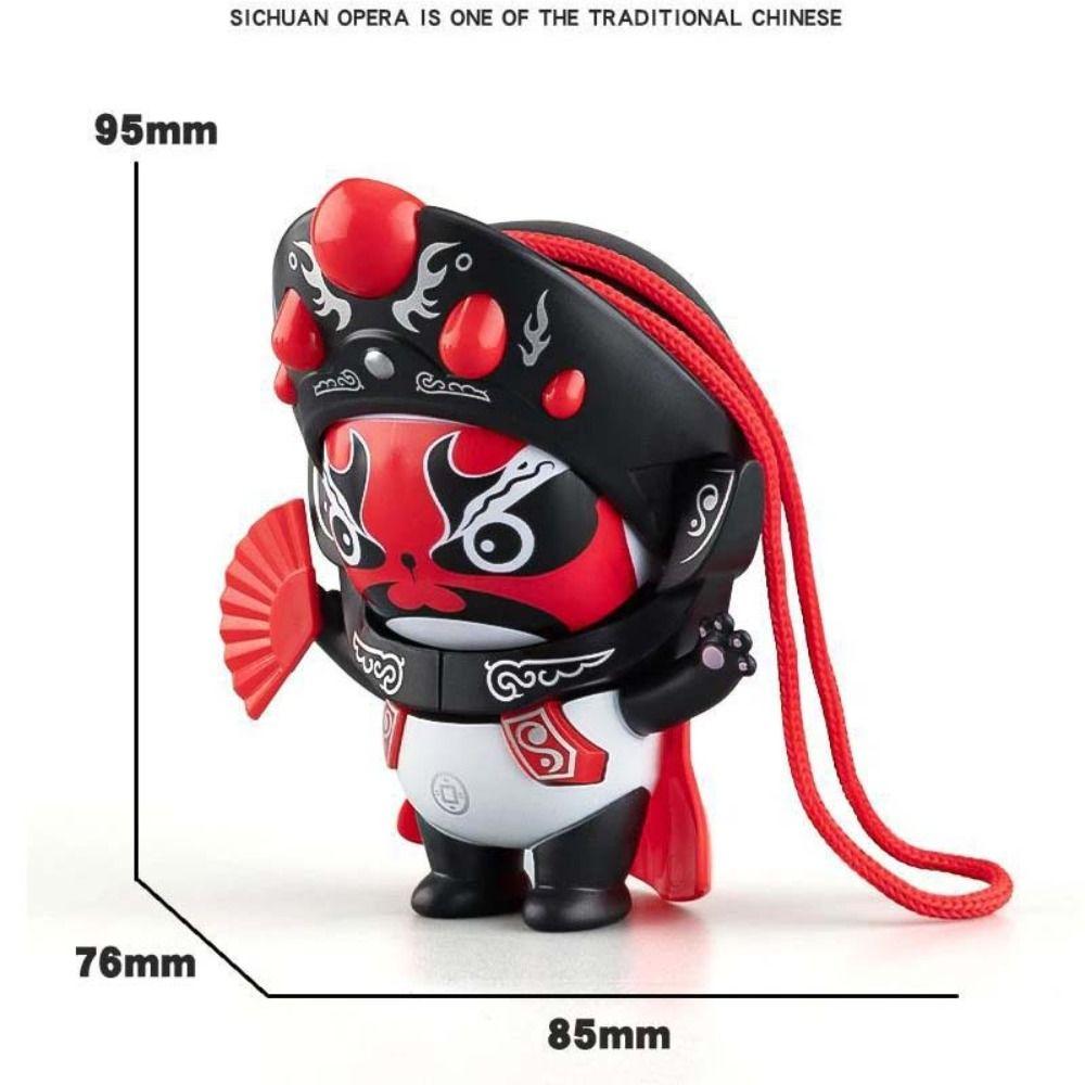 Face Change Face Changing Panda Doll Sichuan Opera Face Changing Toy  Kid Girl Boy