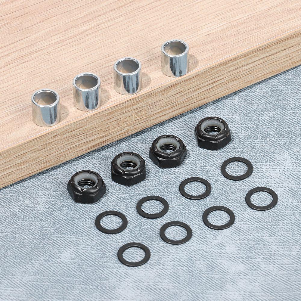 Outdoor Kit Spacers Axle Nuts Skateboard Longboard Parts Speed Rings Skateboard Truck Hardware