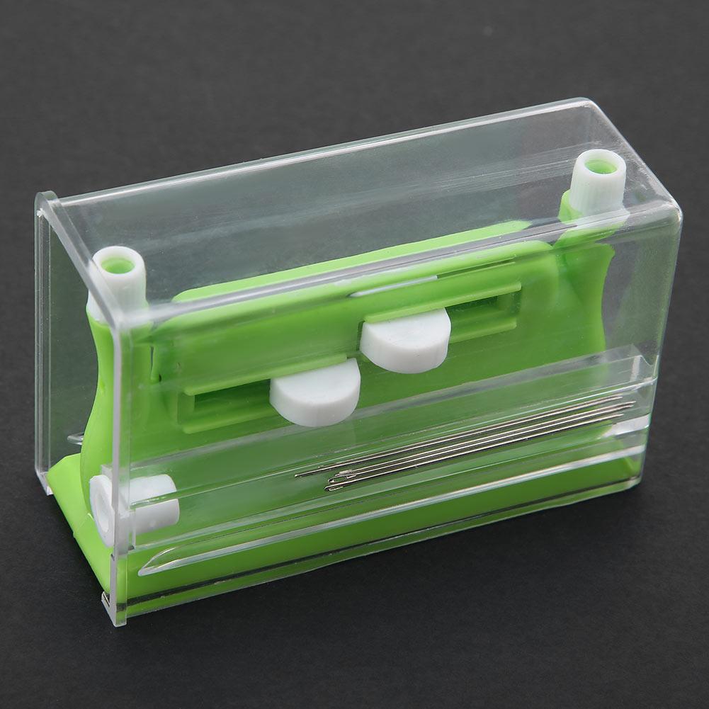Hand Threader Double Needle Threader Insertion Tool Applicator for Machine Sewing