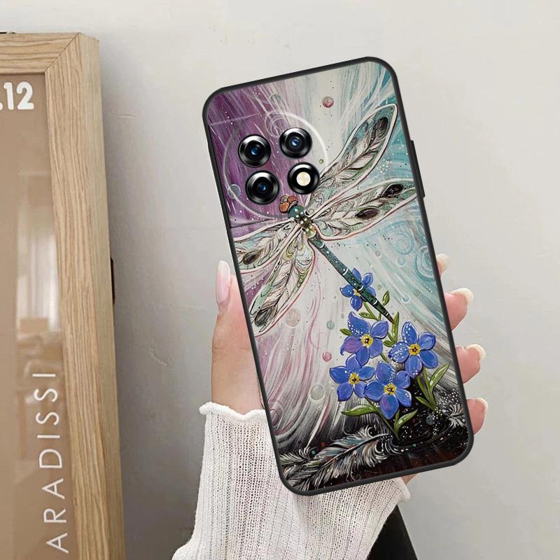 Dragonfly Case For OnePlus Nord CE 5 2 3 4 Lite N20 N30 OnePlus 15 13 12 10 R 13T 10T 11 9 10 Pro Cover
