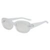 Trendy Oval Shape UV400 Sunglasses for Men Women Fashion UV Protection Party Club Show Glasses