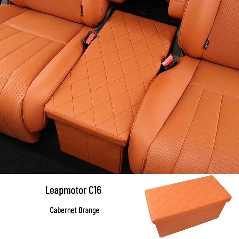 Foldable Storage Organizer for Leapmotor C16 Middle Row Seat