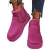 Winter New Thick-soled Velvet Thickened Snow Boots for Women, Large Size Warm Towel, Short Boots for Women