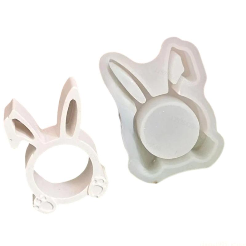 QX2E Safe Rabbits Mould For Detailed Crafting Projects