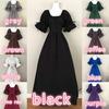 Abito Lungo da Donna per Halloween Costume da Festa Cosplay Abiti Maxi Eleganti Vintage per Festival