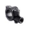 Left and Right Set Motorcycle Handle Mirror Mount Motorcycle Rearview Mirror Mount Clamp Universal