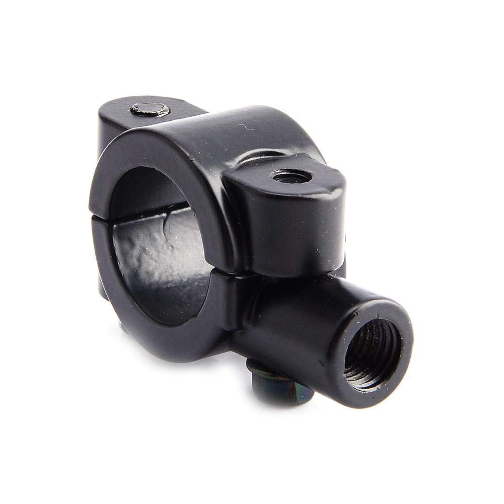 Left and Right Set Motorcycle Handle Mirror Mount Motorcycle Rearview Mirror Mount Clamp Universal