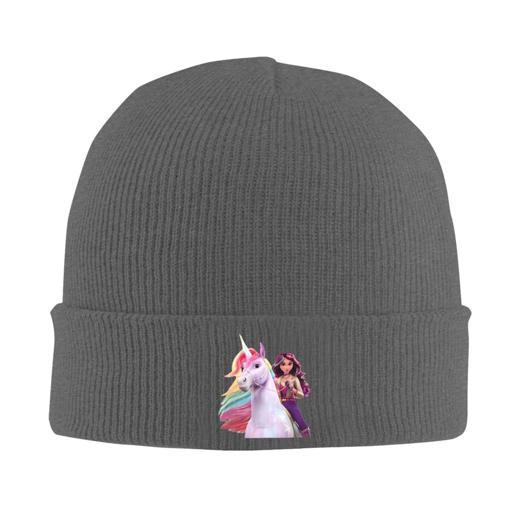 Unicorn Academy Sophia Wildstar Warm Knitted Cap Winter Knit Bonnet Hat Skullies Beanies Hip Hop Caps for Unisex