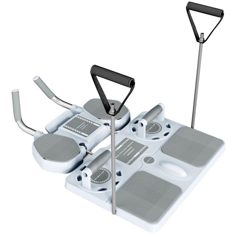 Tiemyun 4-Wheel Elbow Support Auto-Rebound Ab Roller