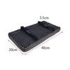 Motorcycle Rear Seat Cushion Padded Pad Rectangular for Passengers, Commuters,