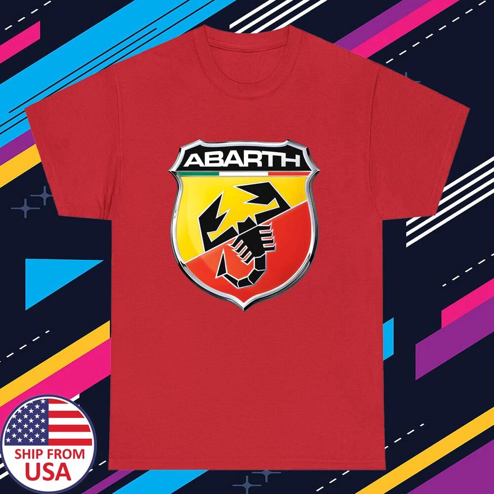 Abarth Racing Sports Car Men s Red Size S-5XL 3XL