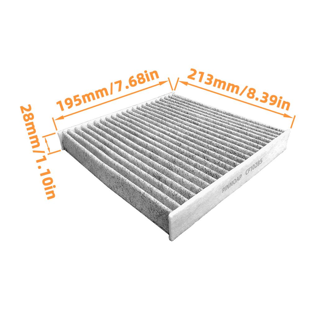 Yitong Cabin Air Filter With Activated Carbon Conditioning Filter CF10285 Fit For Toyota 4Runner Corolla 87139-02020 87139-02090