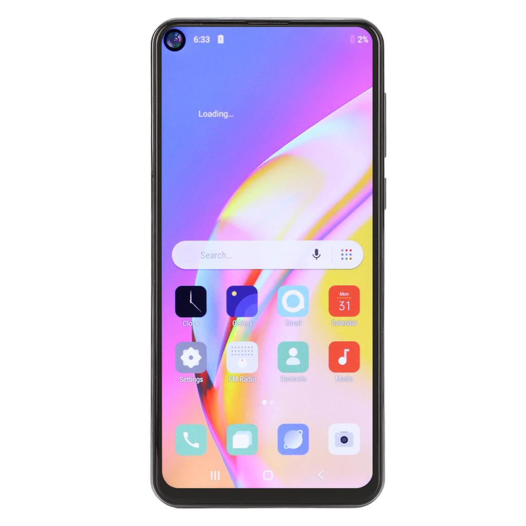 4G Mobile Phone 6.5in HD 4GB and 64GB LTE Dual Cards Dual Standby Face Recognition for Android Phone for Daily