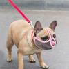 Adjustable Buckle Pet Dog Muzzles Soft Mesh Pet Mouth Cover Dog Mouth Cover  Pet Accessories