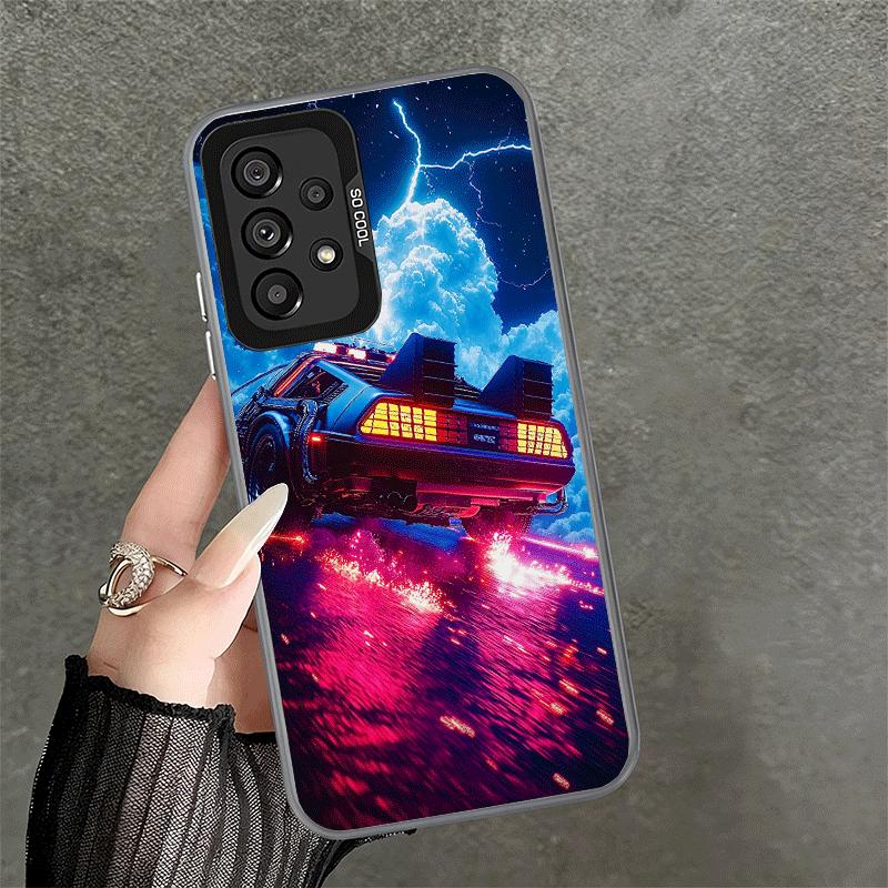 Back To The Future Soft Phone Case for Samsung A17 A16 A15 A14 A13 A57 A56 A55 A54 A53 A37 A36 A35 A34 A33 A26 A25 A24 A23 A52