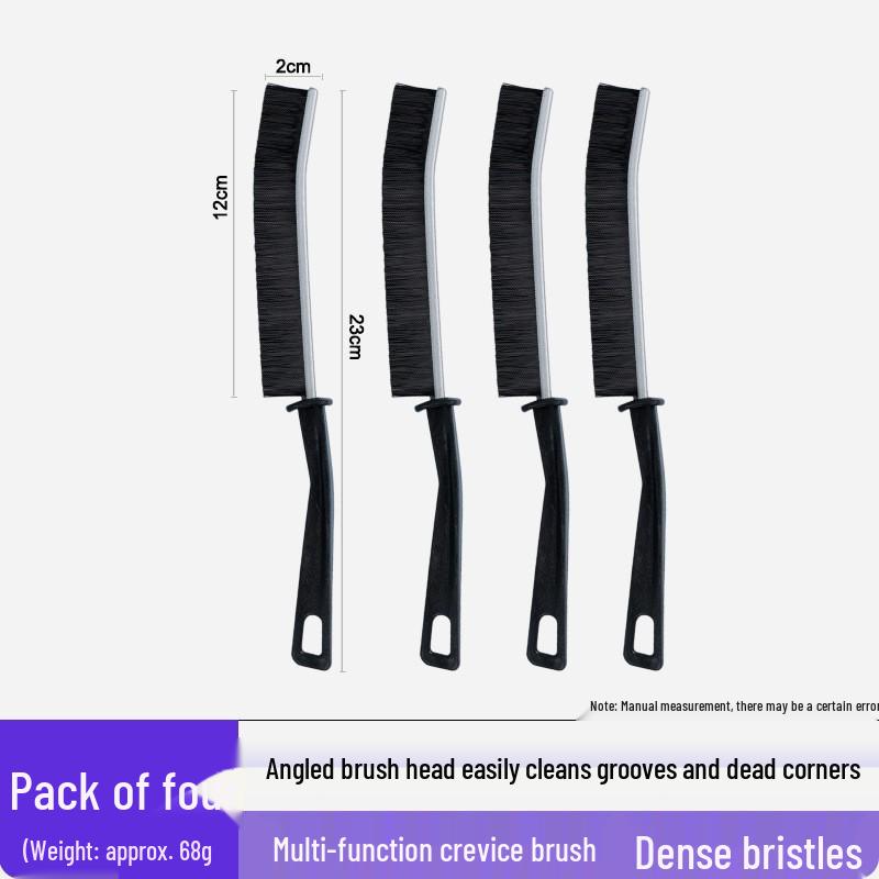 

Long-Handle Aluminum Alloy Cleaning Brush for Kitchen and Bathroom Corners