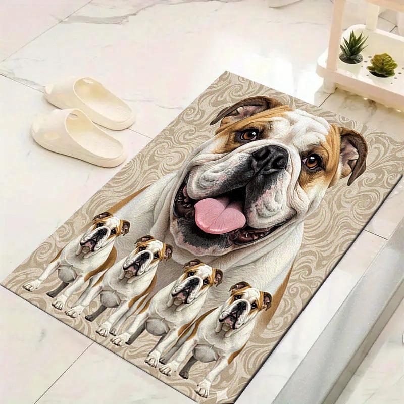 Pit Bull Carpet Rug for Living Room Bedroom Home Sofa Decoration,Kids play Non-slip Floor Mat