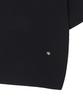 BEYOND CLOSET [Collection Line] Weaving Collar Detail Cotton Knit Black