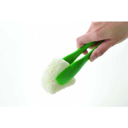 Endo Shoji Magische Servierzange, Schwarz, 16cm, Material: Polypropylenharz, doppelt geprägt, hergestellt in Japan (Tsubame-Sanjo)