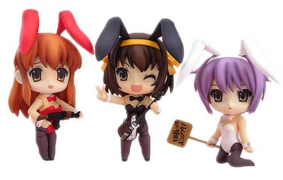 Nendoroid The Melancholy of Haruhi Suzumiya Bunny Girl Set Festival 2007 (Normal Ver.) (Wonder Summer)