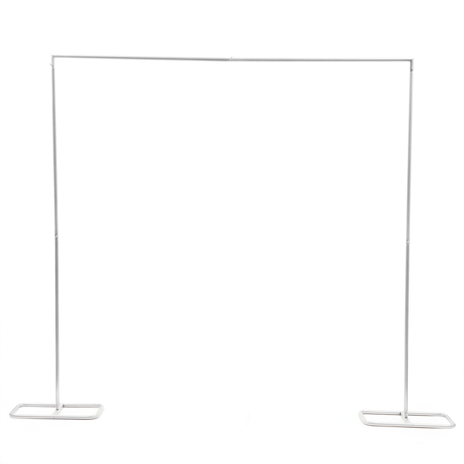 

2*2.1м Свадебная арка Дверь Фон Кованое железо Декоративный реквизит Подставка для цветов Белый для поддержки легких вьющихся растений белый