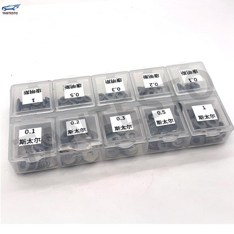 3x7 500pcs for Auwei Steyr CRIN Oil Pump Nozzle Adjustment Aluminum Pad Repair Kit