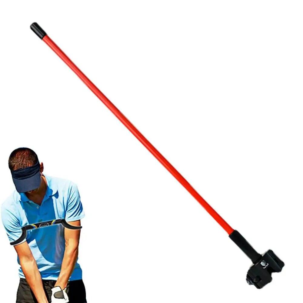 Golf Swing Trainer Stick Beginner Golf Cut Indicator Activity Buckle Golf Chipping Auxiliary Training Golf Gesture Correction