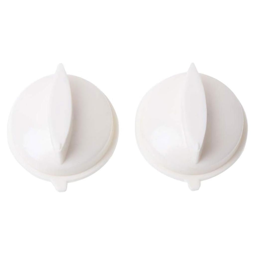 10 Pieces Switch Knobs Microwave Knob Assembly Easy To Install D Shaped Hole Knob Plastic Texture Timer Switch Knob