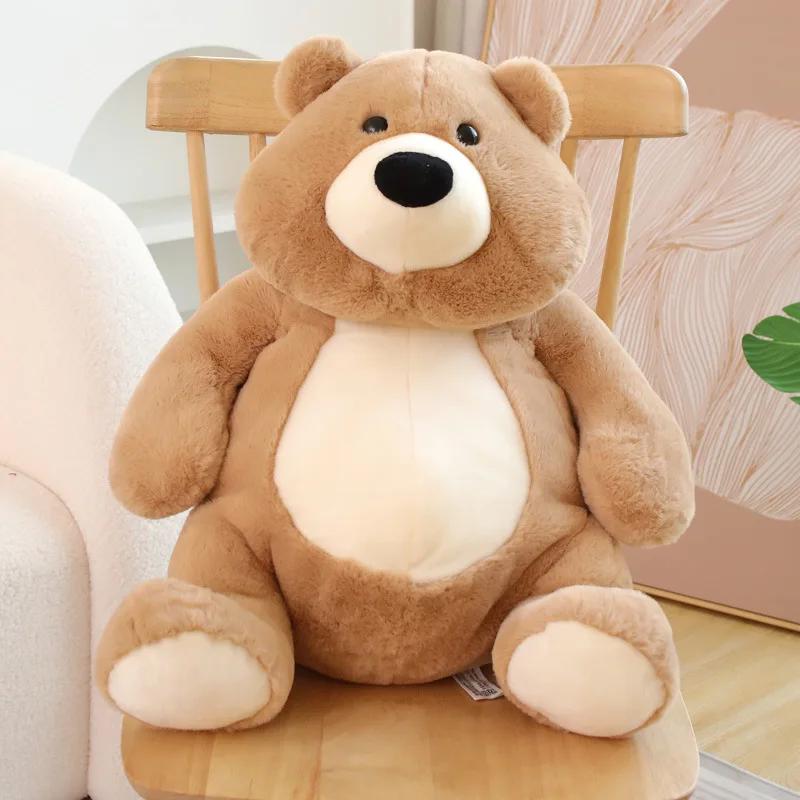 Stuffed Animals Plush Plush Toy Brown Bear Crocodile Soft Workmanship Doll Decoration Great Birthday Gift for Friends or Kid