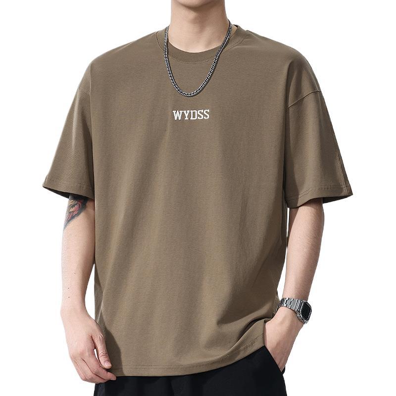 New Summer Men's Round Neck Short T-shirt Short Sleeve Thin Casual Youth Half-sleeved Shirt