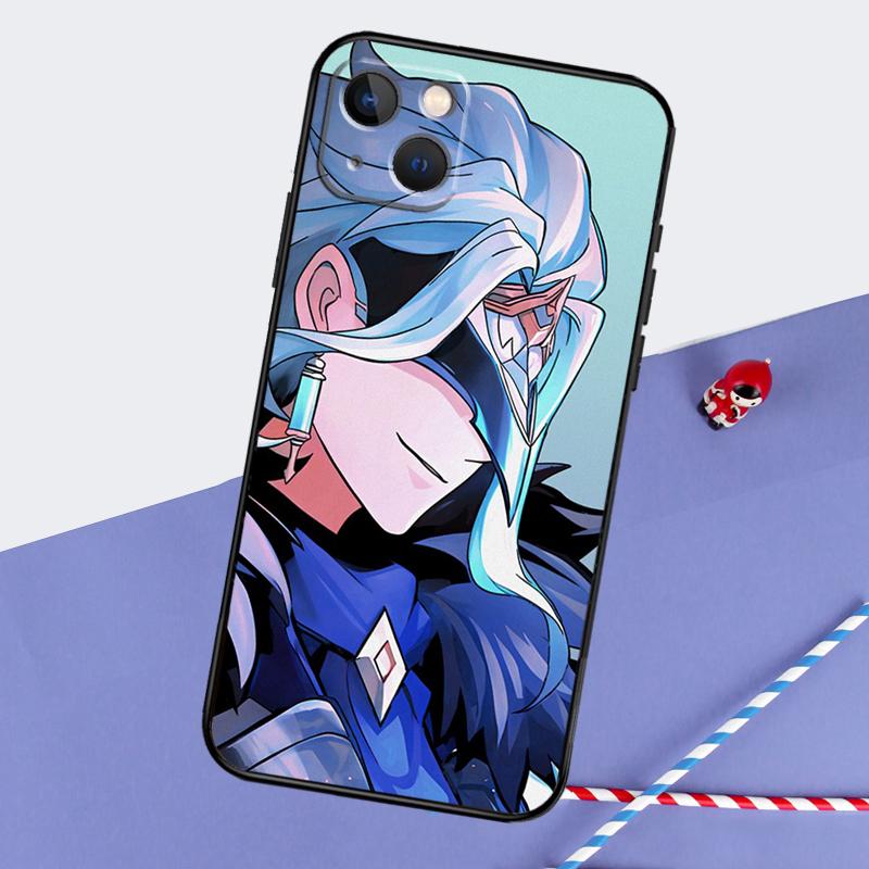 

Genshin Impact Dottore Phone Case For iPhone 16 Pro Max 12 13 Mini 11 14 15 Pro Max XR 15 16 Plus 16e Back Cover iPhone 12 mini