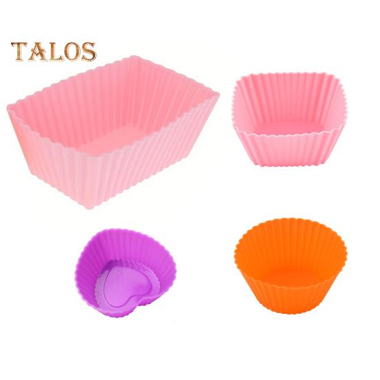 40 Pcs Lunch Box Dividers Set Reusable Silicone Cupcake Liners Baking Muffin Cups Heat Resistant Divider Cups for Lunchbox Bento Box