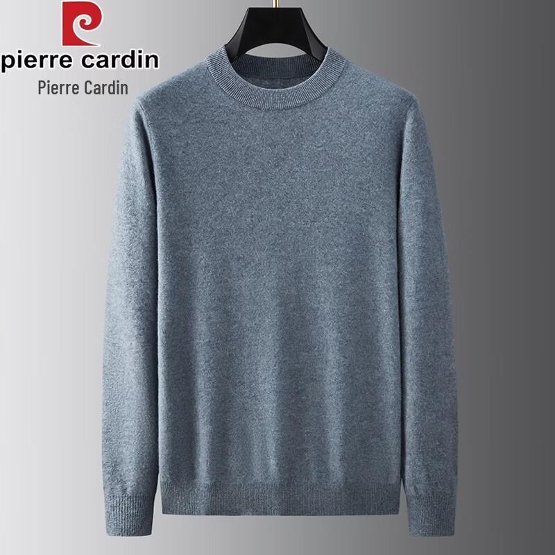 Pierre Cardin Men's Machine-Washable Merino Wool Crew Neck Sweater
