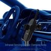 Suport auto cu senzor infraroșu de 15W și încărcător wireless pentru telefon