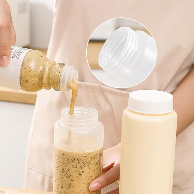 Sauce Dispenser Large Capacity Double Head Squeeze Bottle Kitchen Olive Oil Bottle Dispenser Storage Bottle Kitchen Utensils