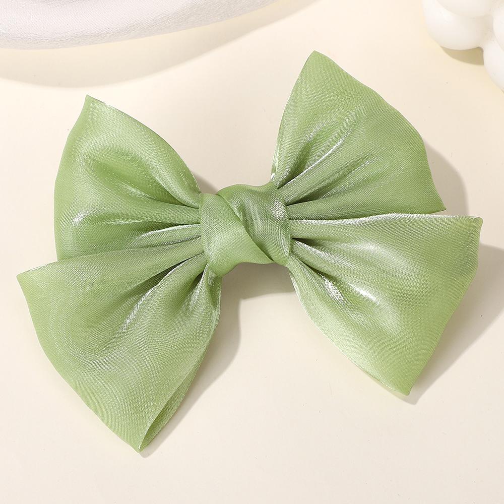 

1 шт. 4,3-дюймовые большие шифоновые заколки для волос с бантами, заколка-бант для чирлидинга для девочек, детский головной убор, новые модные аксессуары для волос