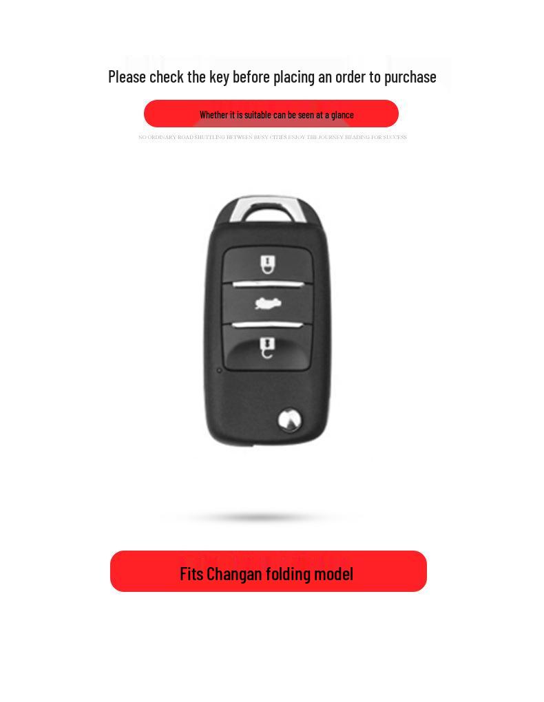 Changan Folding Key Protective Shell Cover with Buckle - Complete Specifications