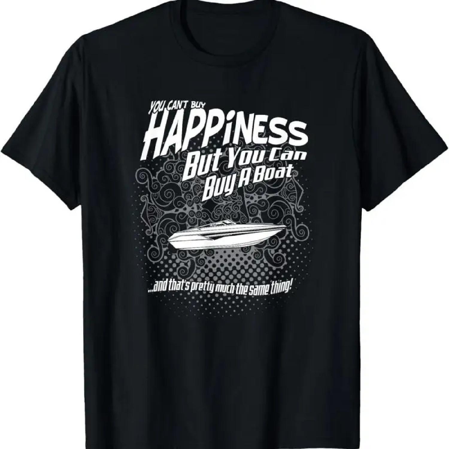 You Can T Buy Happiness But Can A Boat T Shirt XXXXXL разноцветный