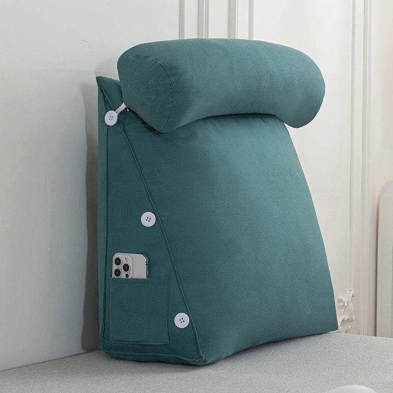 Bedhead Multifunctional Waist Protection Backrest Cushion Living Room Sofa Triangular Backrest That Can Be Disassembled Washed