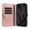 For Google Pixel 8 Pro Case YIKATU YK-008 Zipper Wallet Leather Phone Cover with Shoulder Strap
