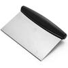 Stainless Steel Multi-Purpose Scraper & Chopper, Dough Cutter for Pizza, Bread and Cookie Dough, Multi-Purpose Vegetable Chopper, Dishwasher-Safe Kit