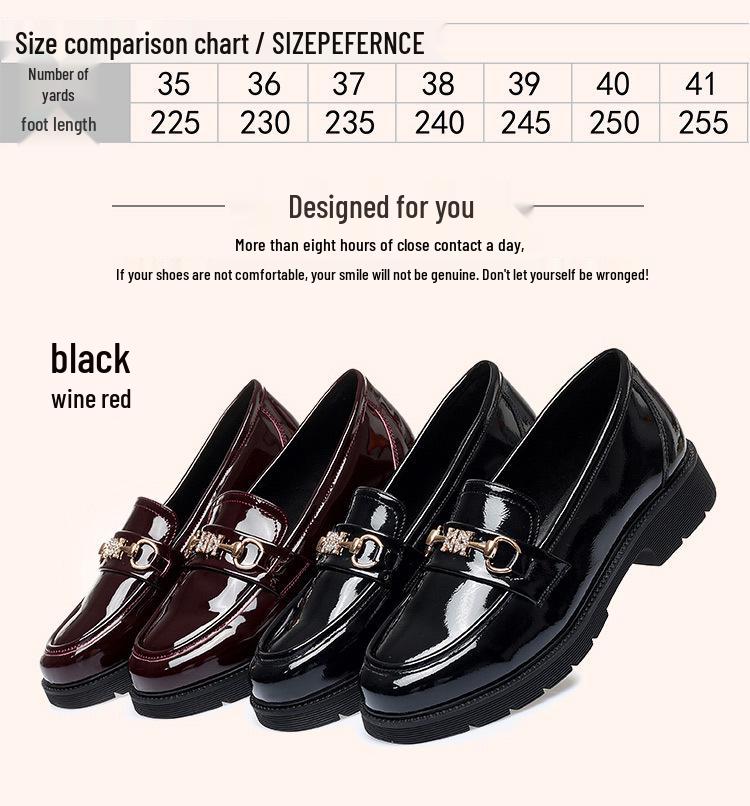 Damen Sommer Slipper aus weichem Leder: Lässig, Niedriger Absatz, Dicke Sohle, Lackleder