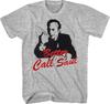 Better Call Saul Shirt T-Shirt Gear Gifts Merchandise Womens Mens Apparel Gray