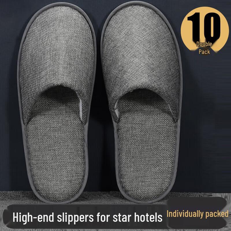 JAJALIN Disposable Guest Slippers
