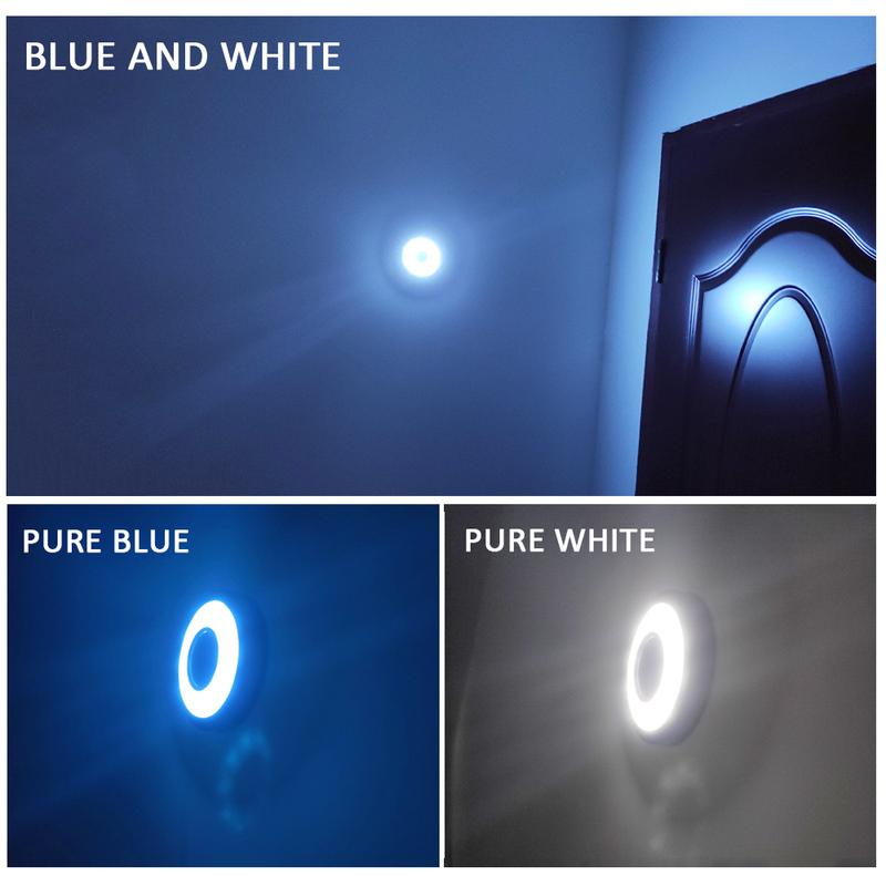 Universal Car LED Reading Lamp Round Ceiling light USB Charging Waterproof Magnet Interior Lighting Atmosphere Light