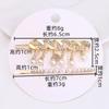 Women'S Alloy Inlaid Imitation Pearl Duck Clip Women'S Bangs Broken Hair Edge Clip Hairpin Set Hairpin Hair Accessories